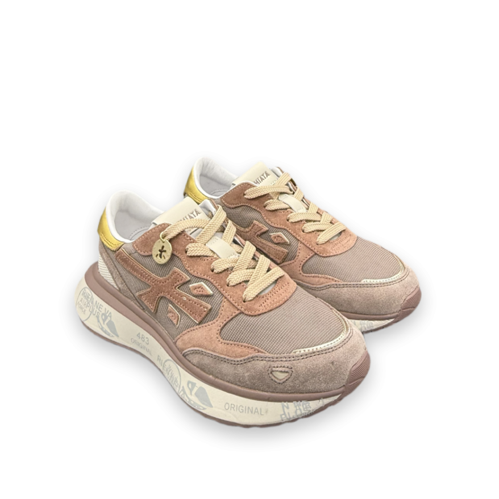 premiata lauryn sneakers taupe bp 487 8qu t81g80
