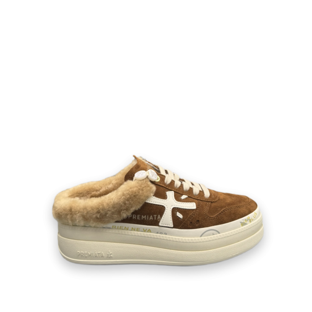 premiata micol sneakers cognac bp 4bm 8ql t7s3en