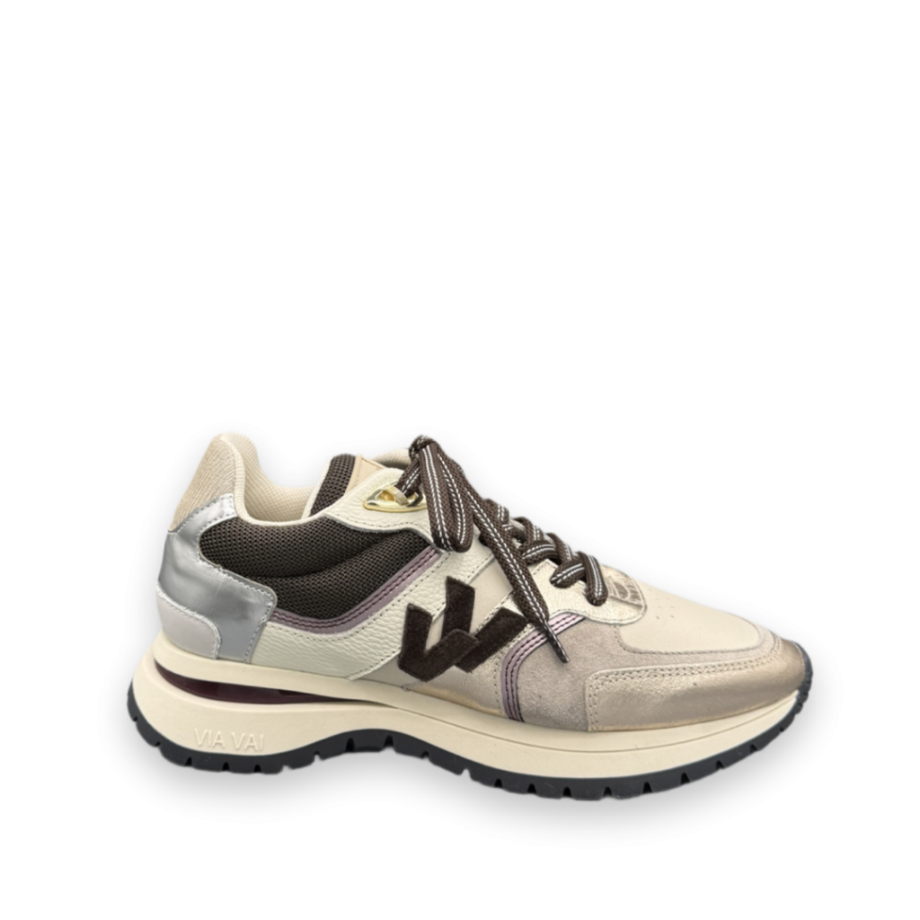 via vai usher davina sneakers beige bp 49f 8rr t852dg