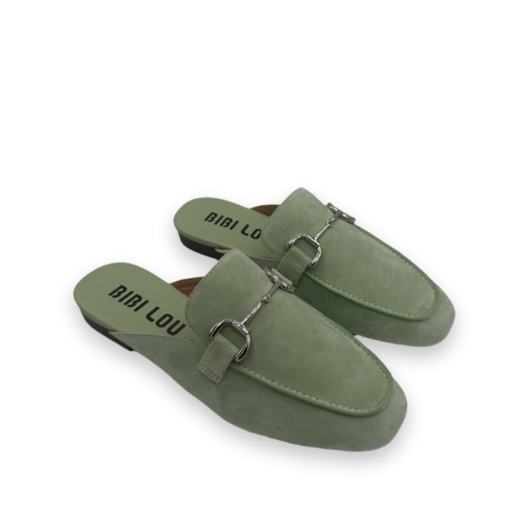 bibi lou ashe loafers groen bp 4lx 8w8 t97to5