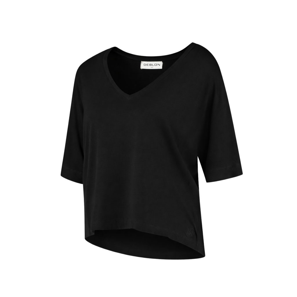 deblon belle shirt zwart bp 4lm 8y6 t9j6qq