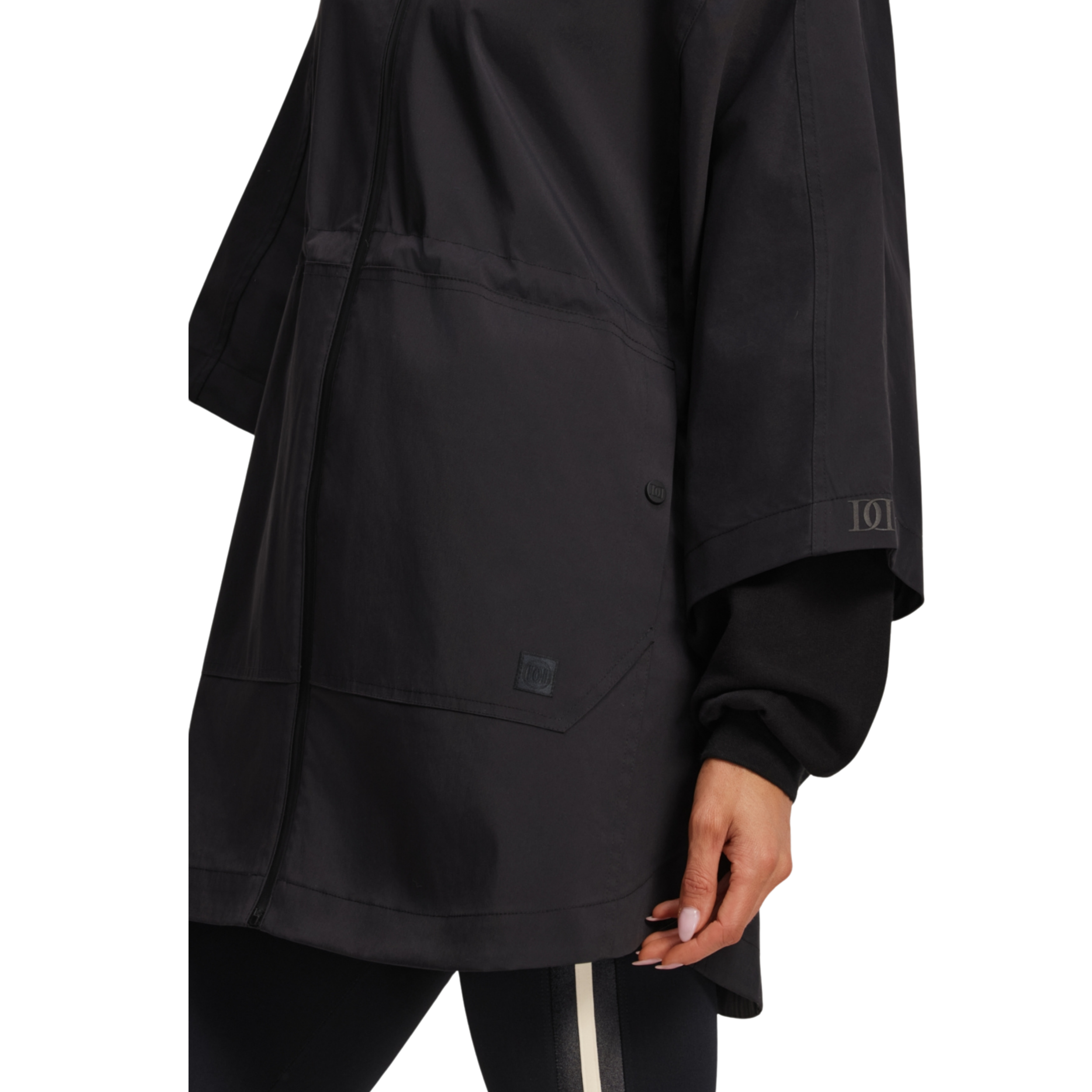 deblon bodine cape jas zwart bp 4m8 8y1 t9j6m3