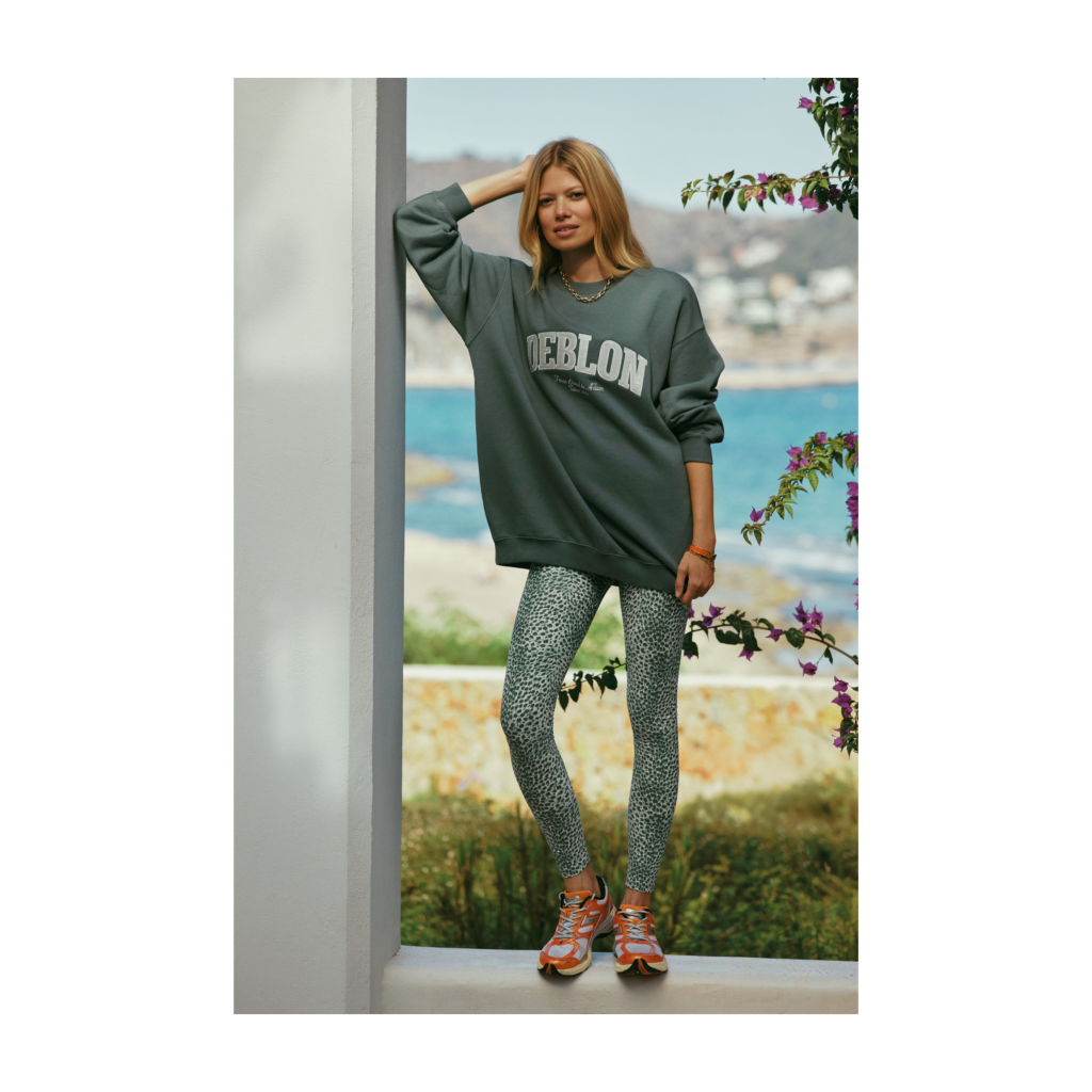 deblon classic high waistband legging groen bp 4km 8up t8szkd