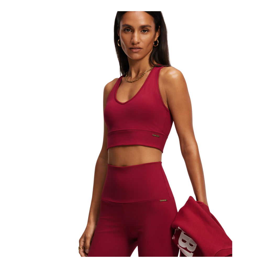 deblon classic high waistband legging rood bp 4kk 8uw t8szgb