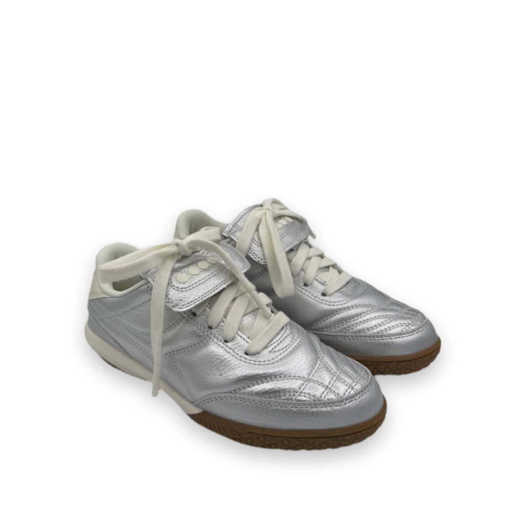 diadora heritage gold indoor metallic sneakers zilver bp 4kw 8u7 t8sugg