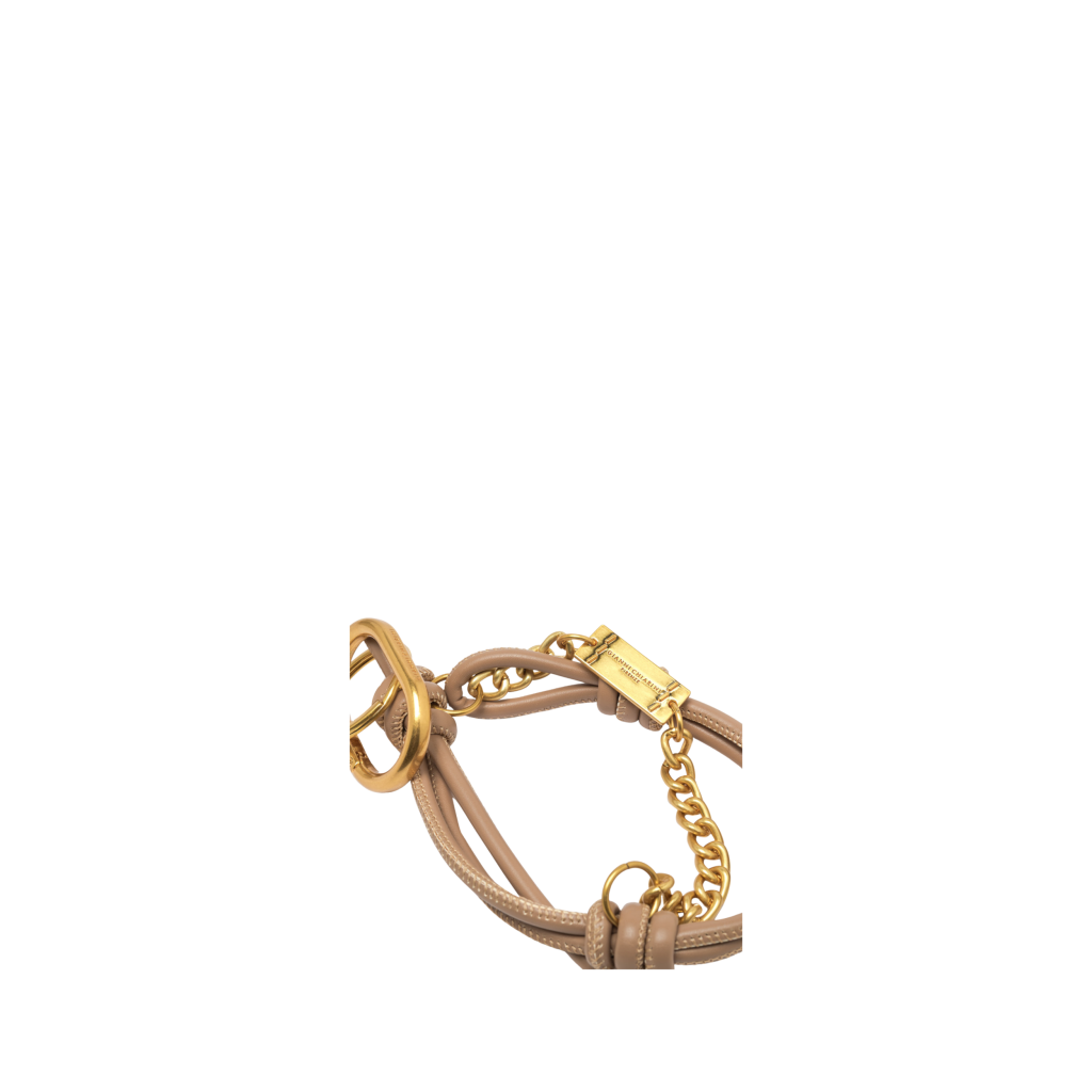 gianni chiarini charm knotty chain sleutelhanger beige bp 4iy 8st t8hq9j