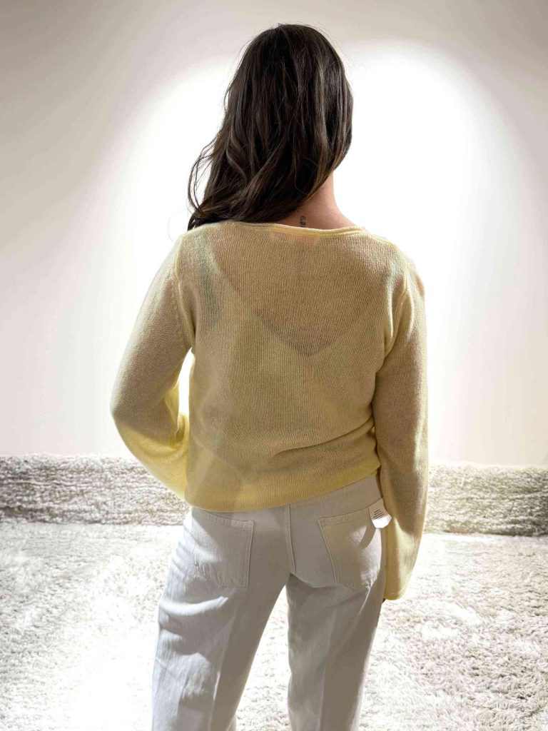 absolut cashmere maggie trui geel bp 4jy 95h tanyak