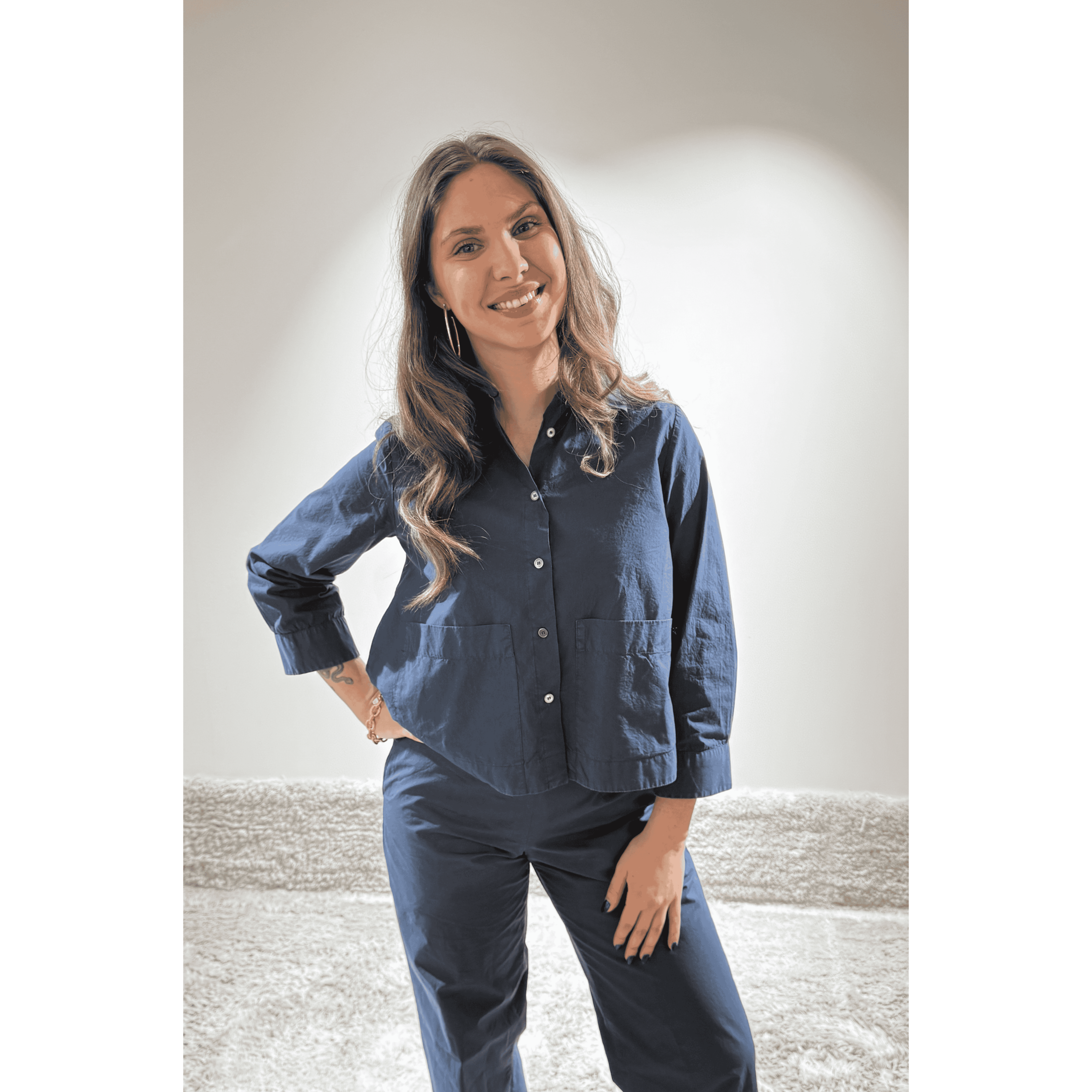 academia molly blouse blauw bp 4l9 94y tanxnp