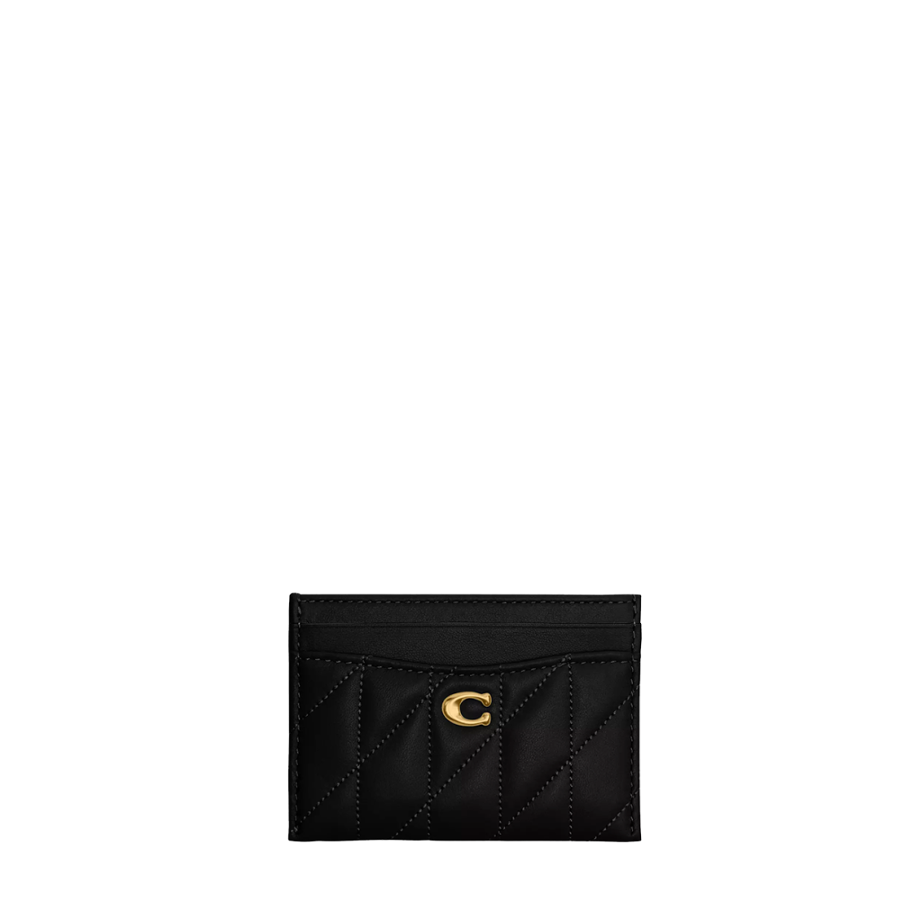 coach essential quilted portemonnee zwart bp 42d 8l8 t5vgxq