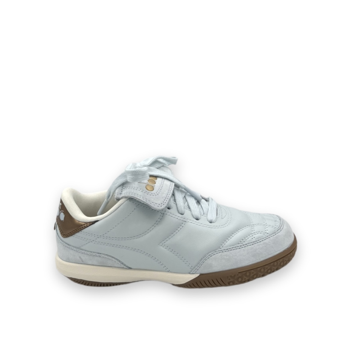 diadora heritage gold indoor metal sneakers blauw bp 4nm 91b t9w5v7