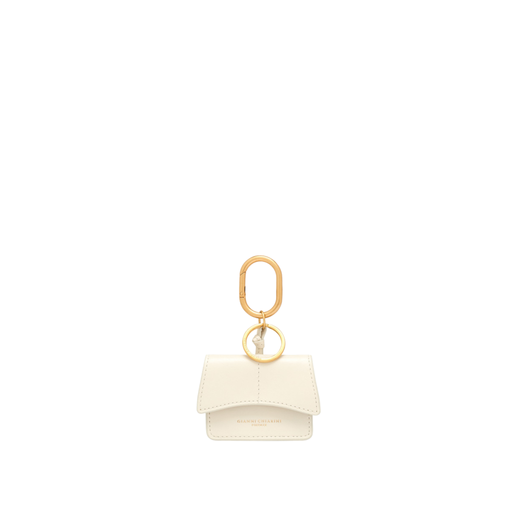 gianni chiarini charm airpods bag charm off white bp 4iw 8su t8hqas