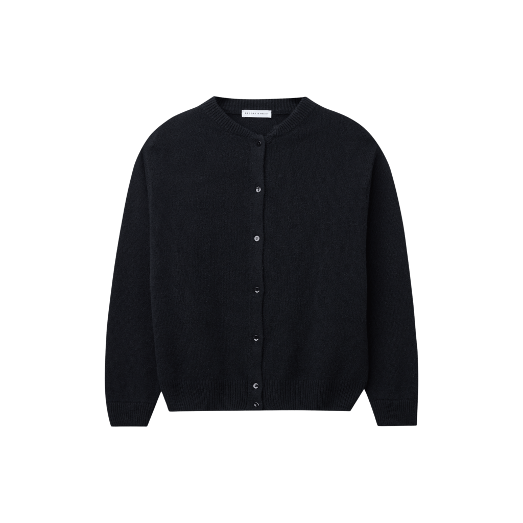 resort finest bomber cardigan vest zwart bp 4e5 934 ta1pus