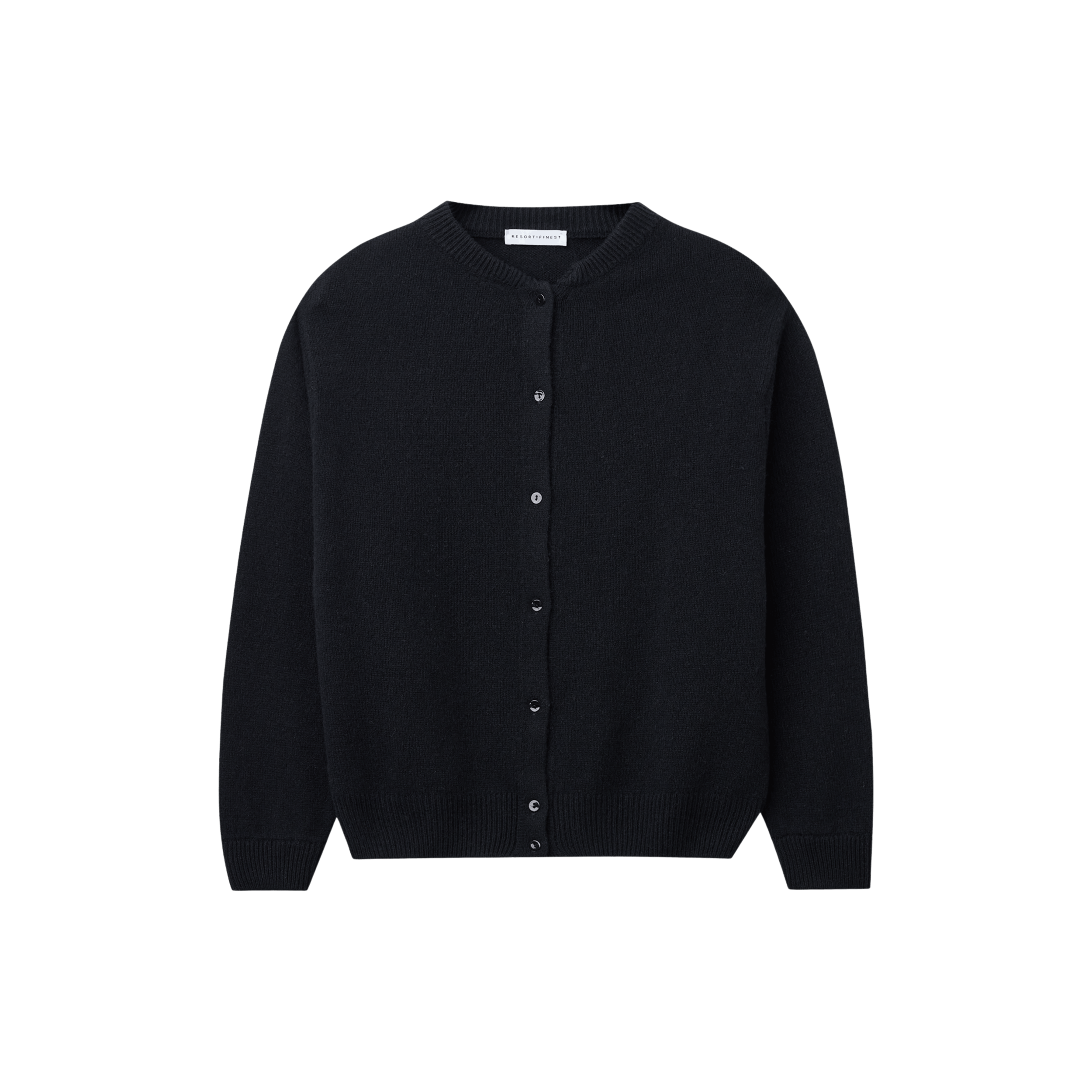 resort finest bomber cardigan vest zwart bp 4e5 934 ta1pus