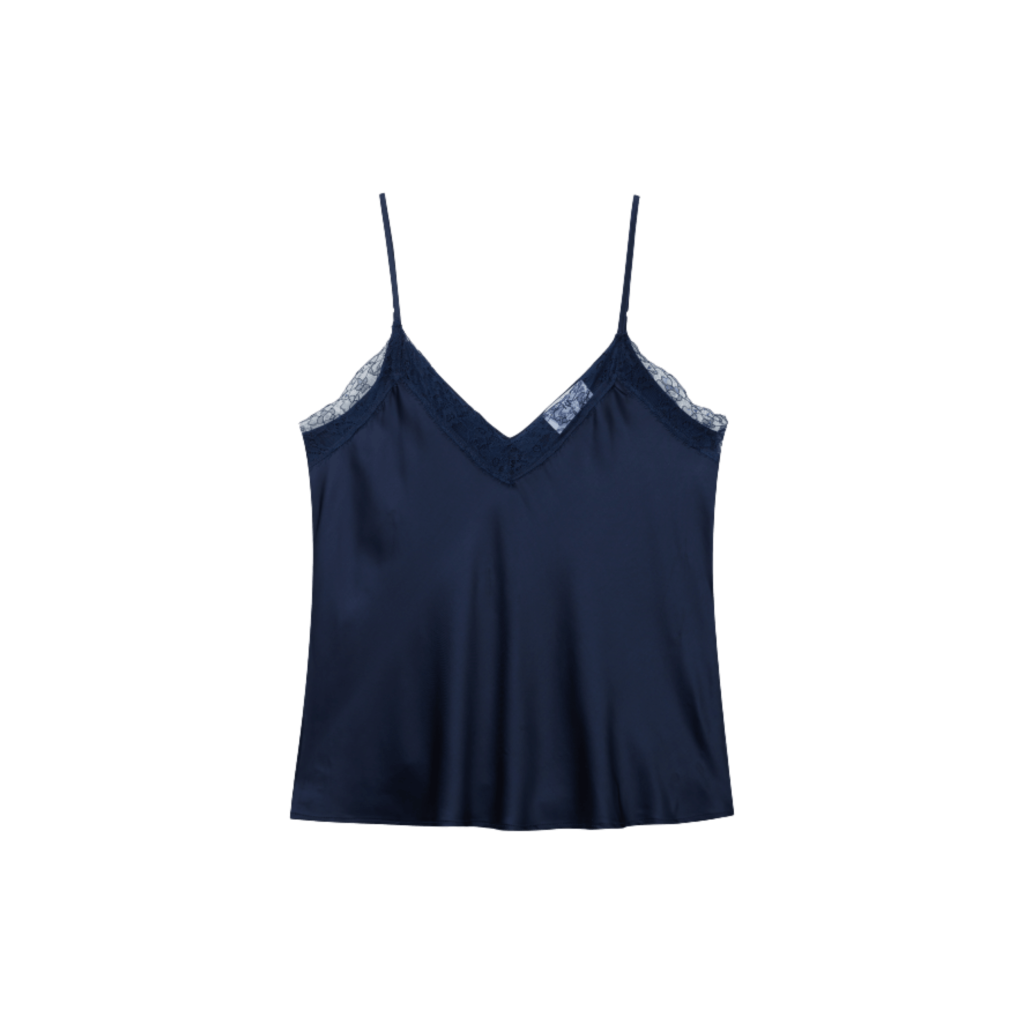 resort finest camisole lace top blauw bp 4co 93a ta1q2v