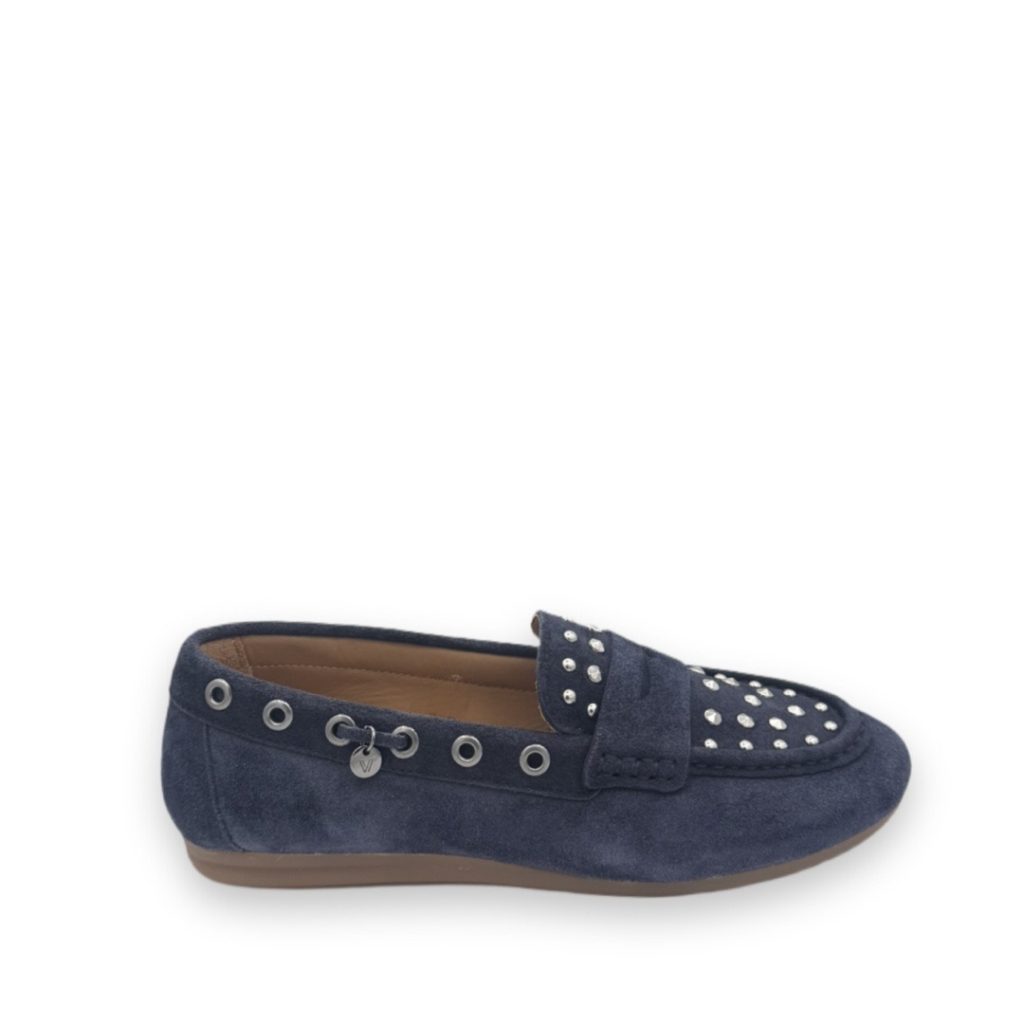 via vai june macy loafers blauw bp 4p8 93y tacfys