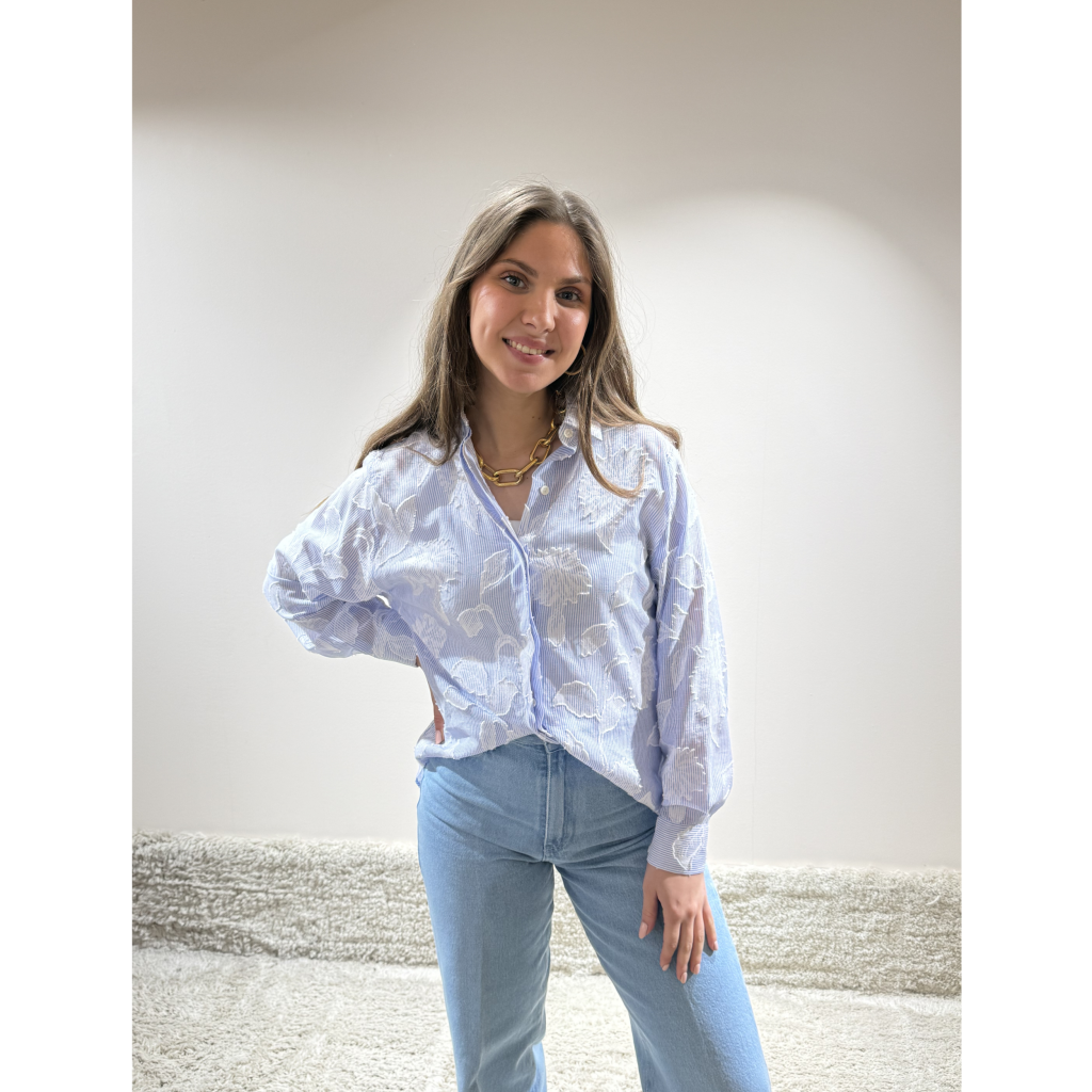 academia margaux blouse blauw bp 4rz 9d3 tc3pp6