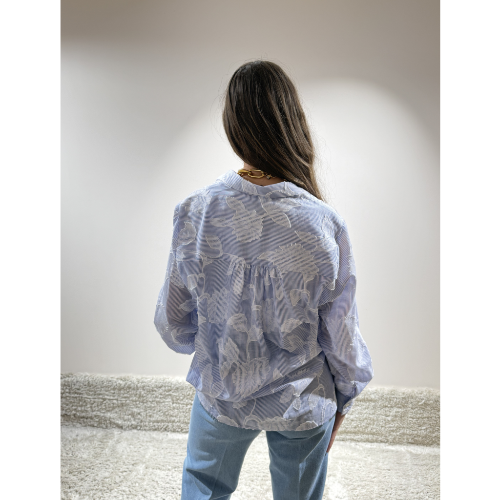 academia margaux blouse blauw bp 4rz 9d4 tc3ppb