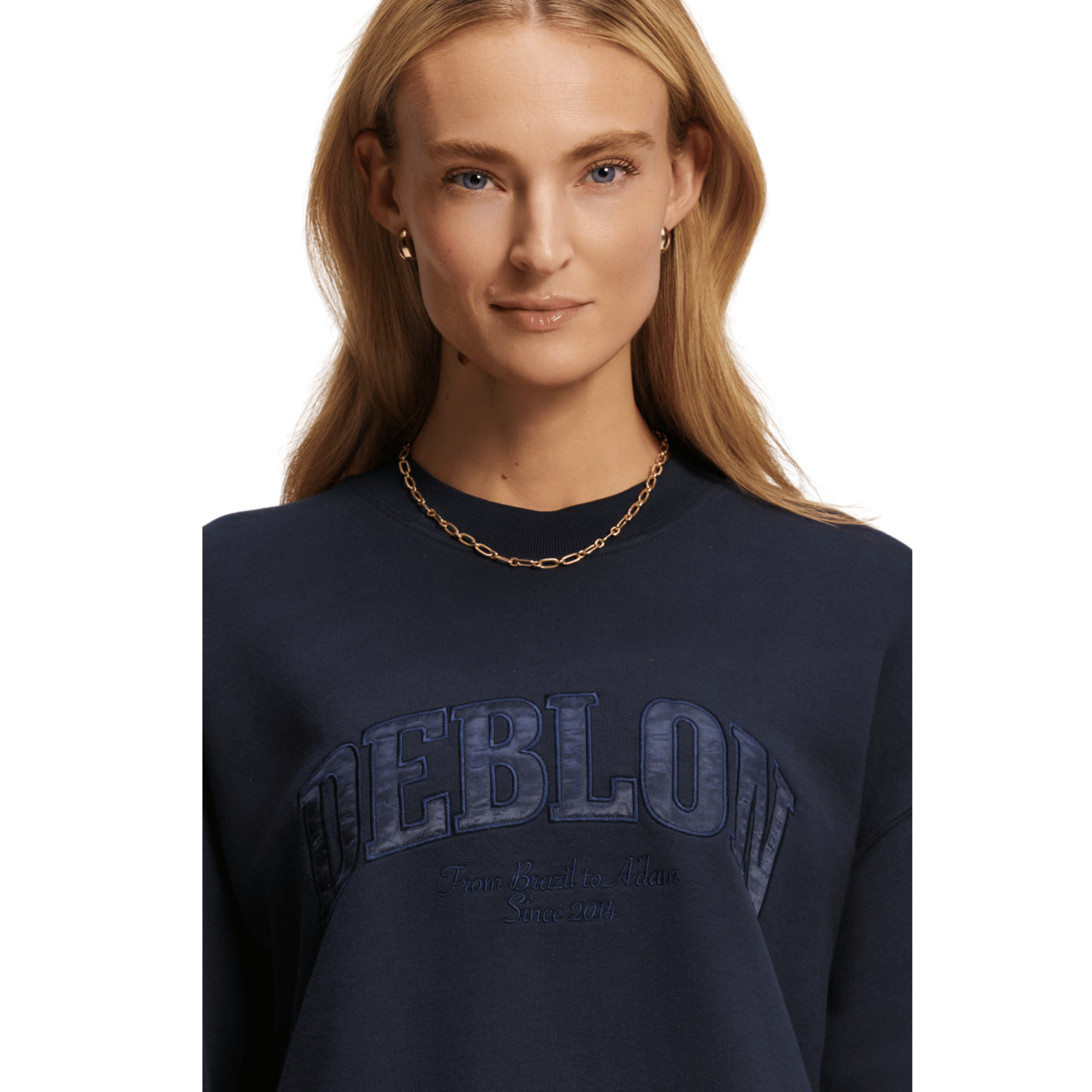 deblon phoebe trui blauw bp 4o6 9bn tbovv0