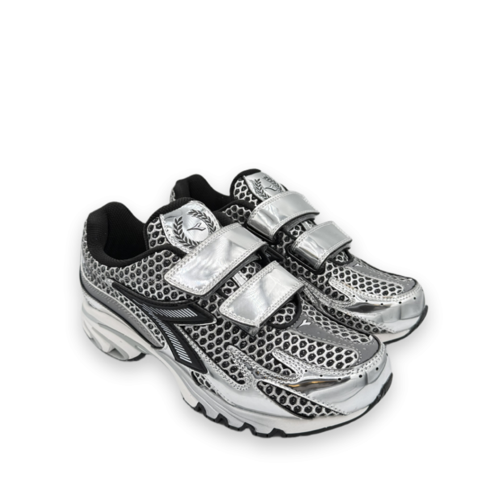 diadora heritage mythos propulsion strap sneakers zilver bp 4sk 98b tbh9tm