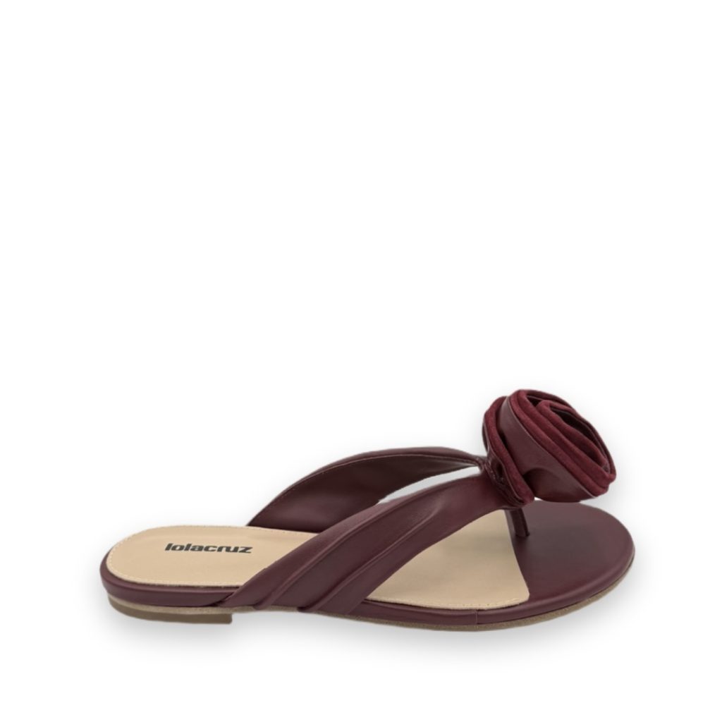 lola cruz lotta slippers bordeaux bp 4tw 99y tbhc44