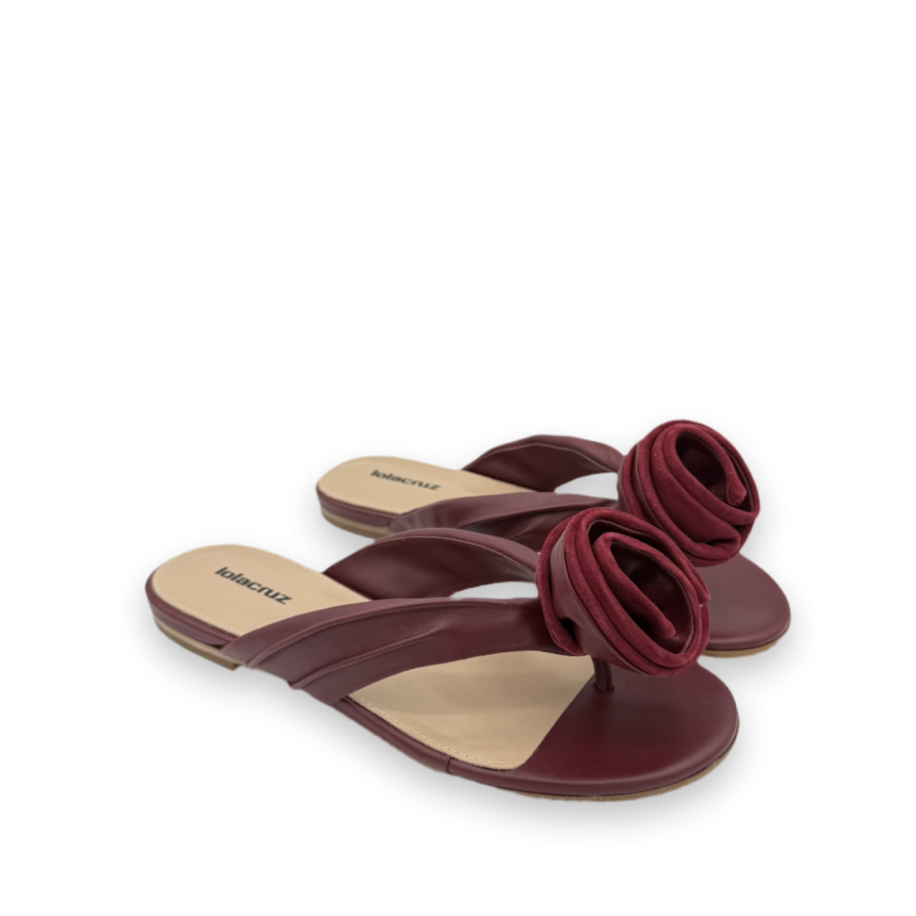 lola cruz lotta slippers bordeaux bp 4tw 99z tbhc45