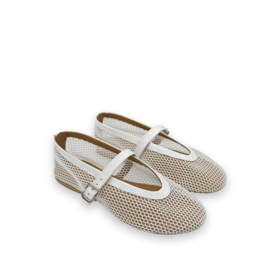 posa baletto mesh ballerina s wit bp 4w1 9e6 tcesjk