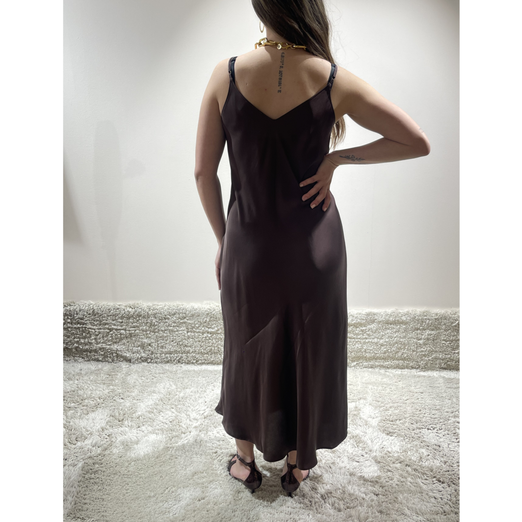 resort finest slip dress jurk bruin bp 4uz 9ff tci7vi