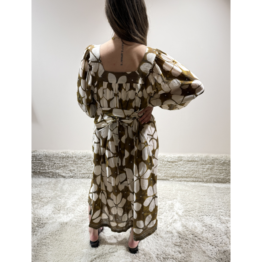 stella forest lotus jurk bruin bp 4sd 9fp tci8gd