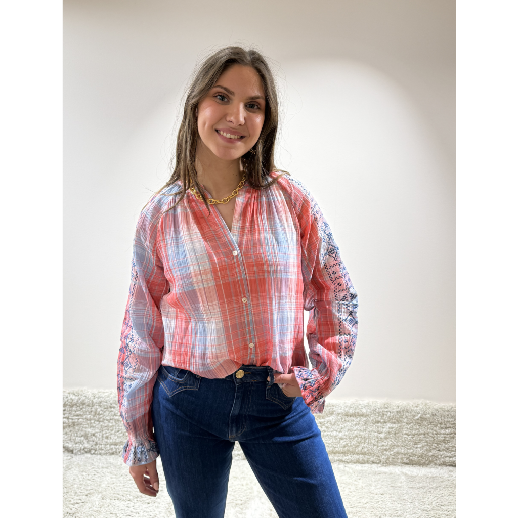 stella forest sienna blouse rood bp 4s7 9ez tci657