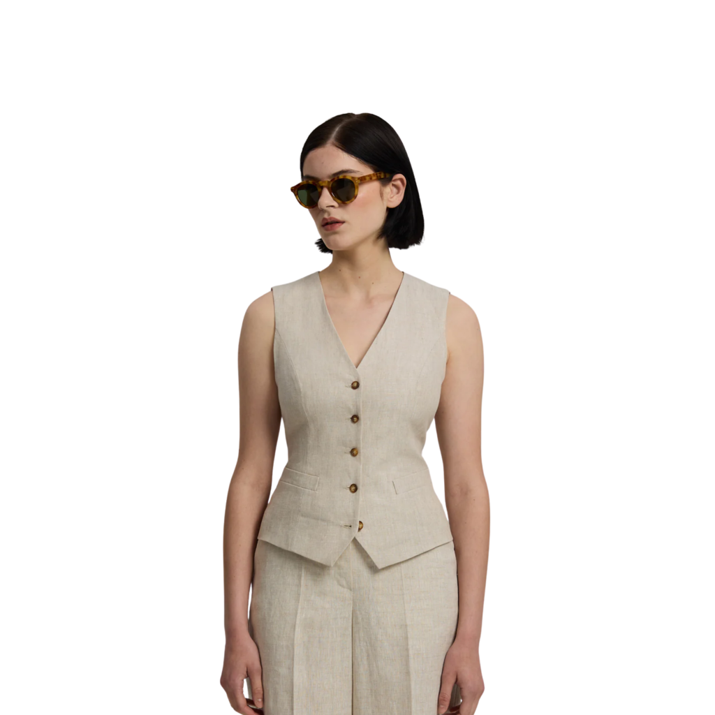 andiata maria gilet beige bp 4w3 9i7 tcvh74