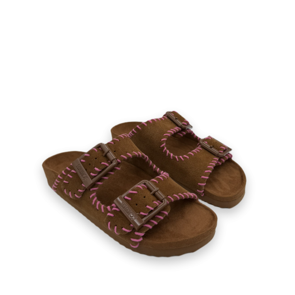 colours of california hc bio301n slippers cognac bp 4x0 9iv tcxc9t