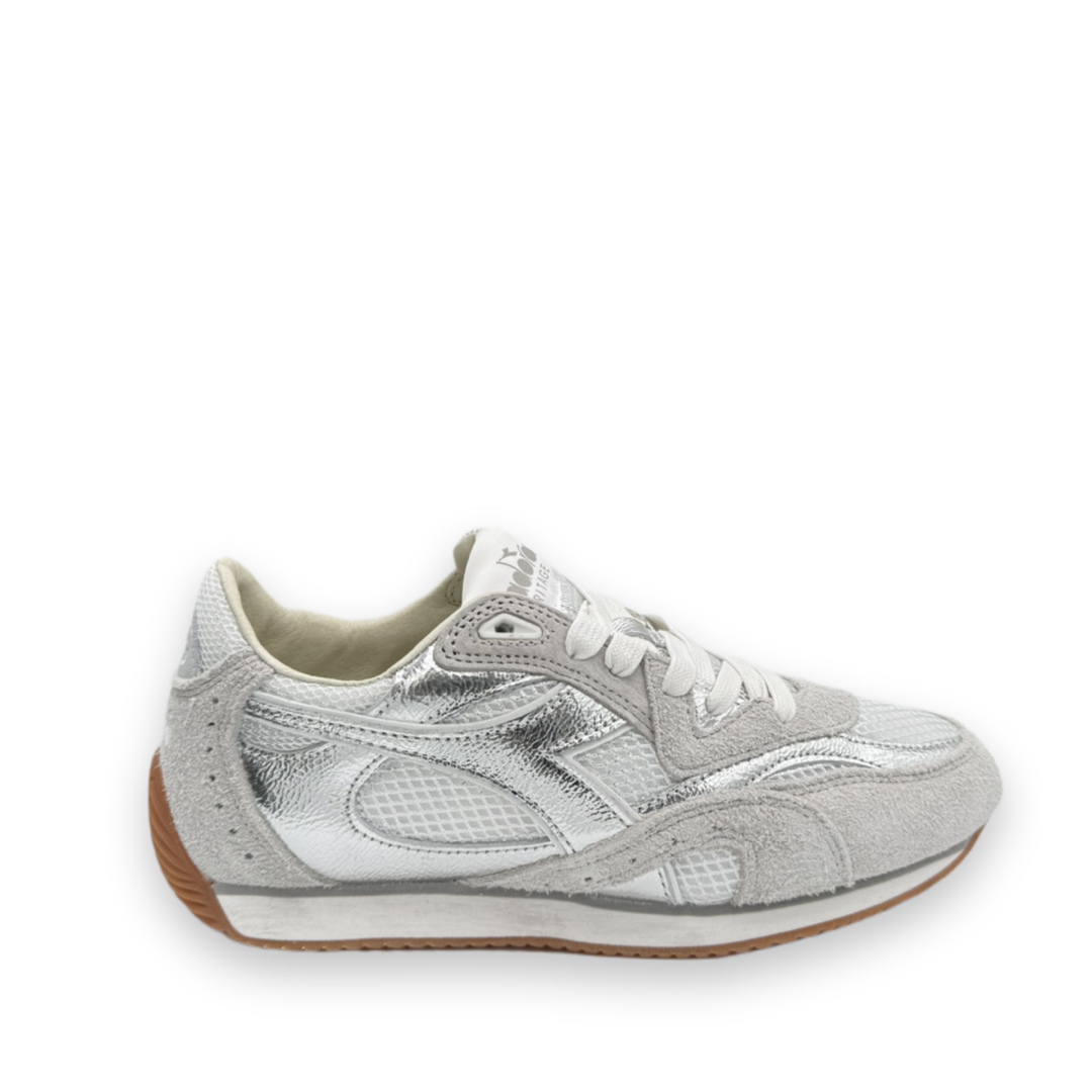 diadora heritage equipe revenge sneakers zilver bp 4px 9n0 te93ti