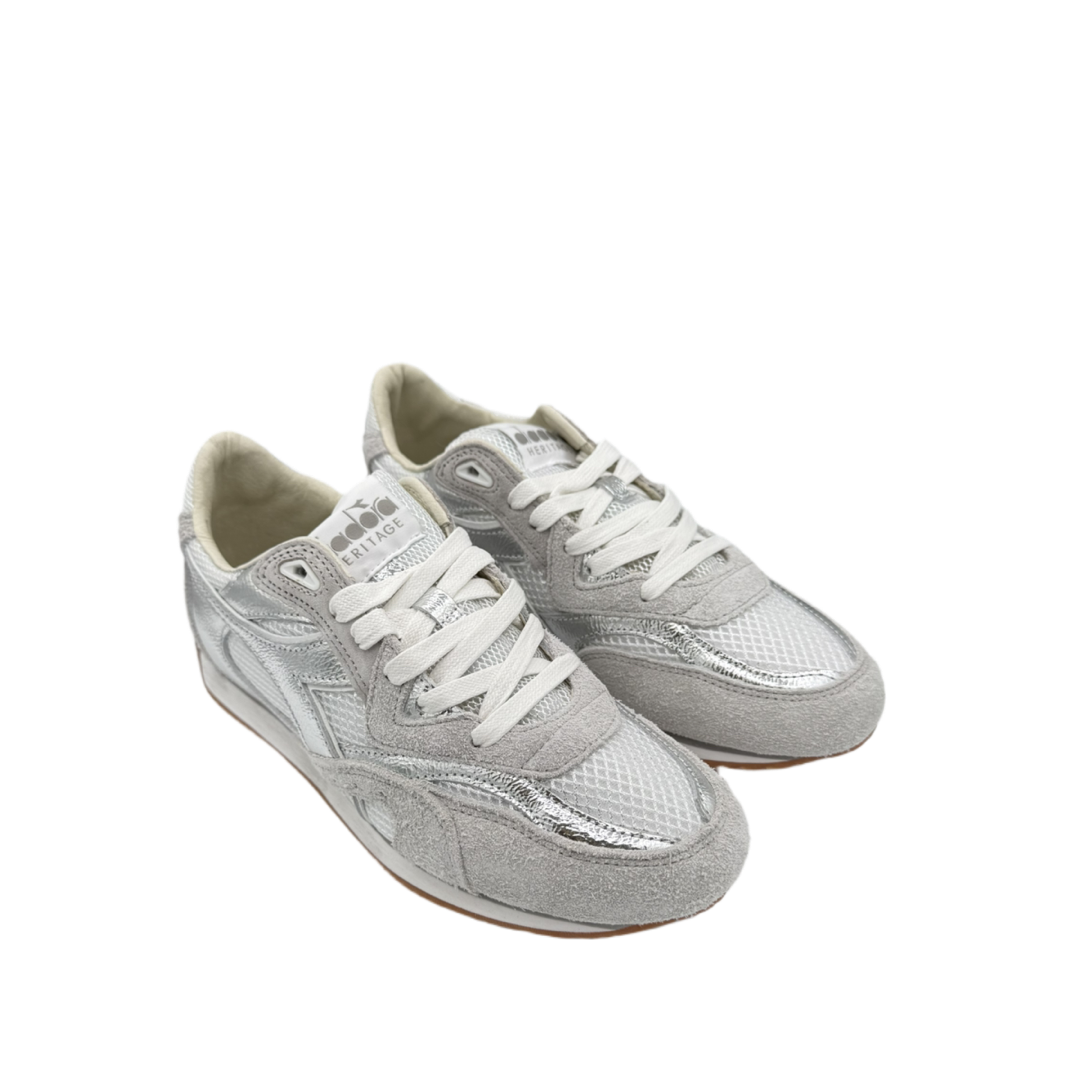 diadora heritage equipe revenge sneakers zilver bp 4px 9n1 te93ti
