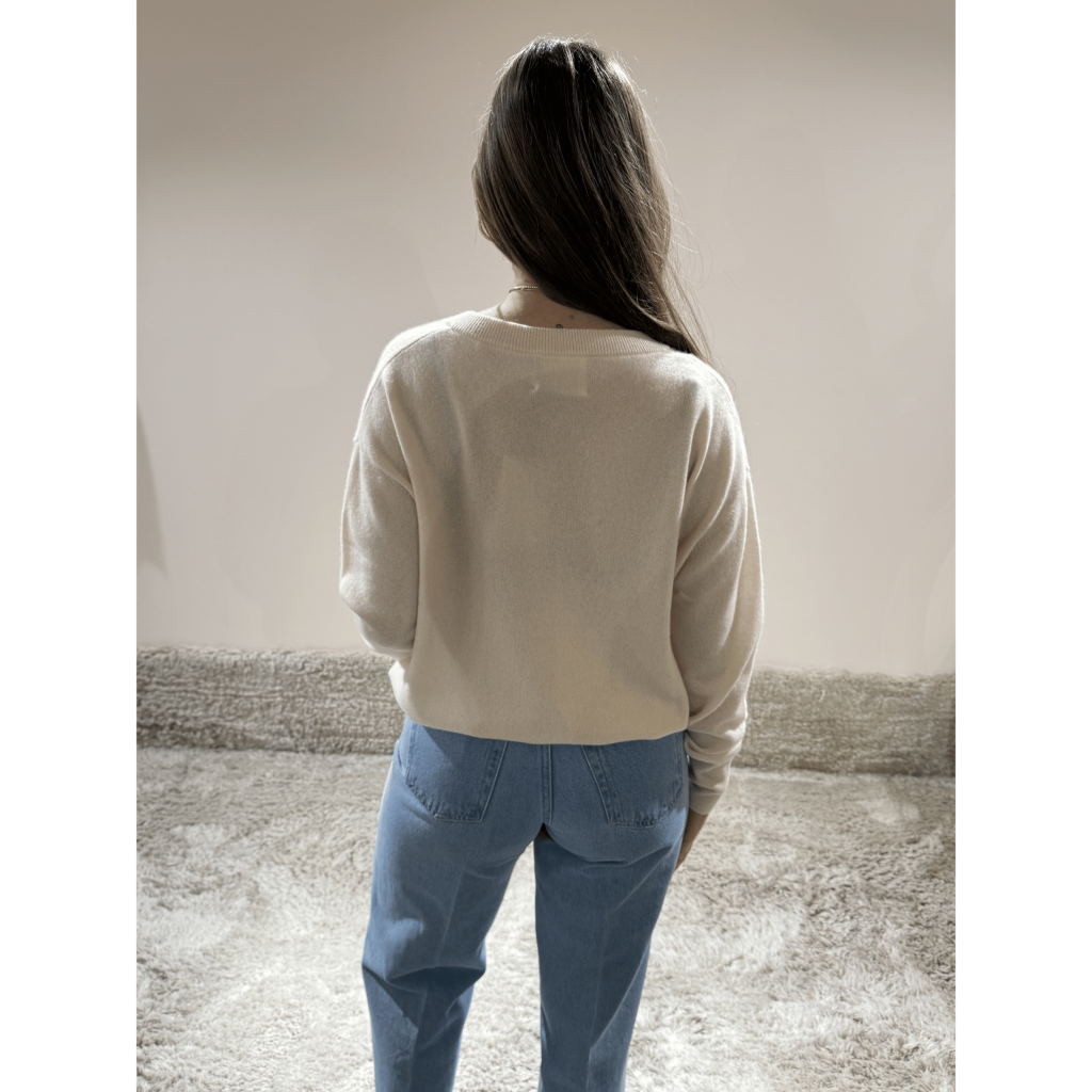 l ame de julie jazz trui off white bp 4xk 9m7 tdla1r