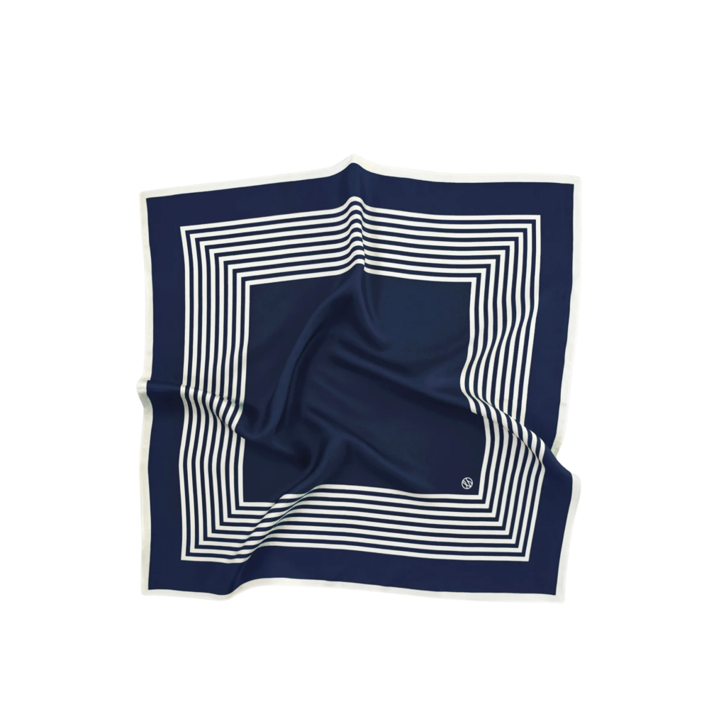 lescarf striped shawl blauw bp 4ws 9j5 td8aqd