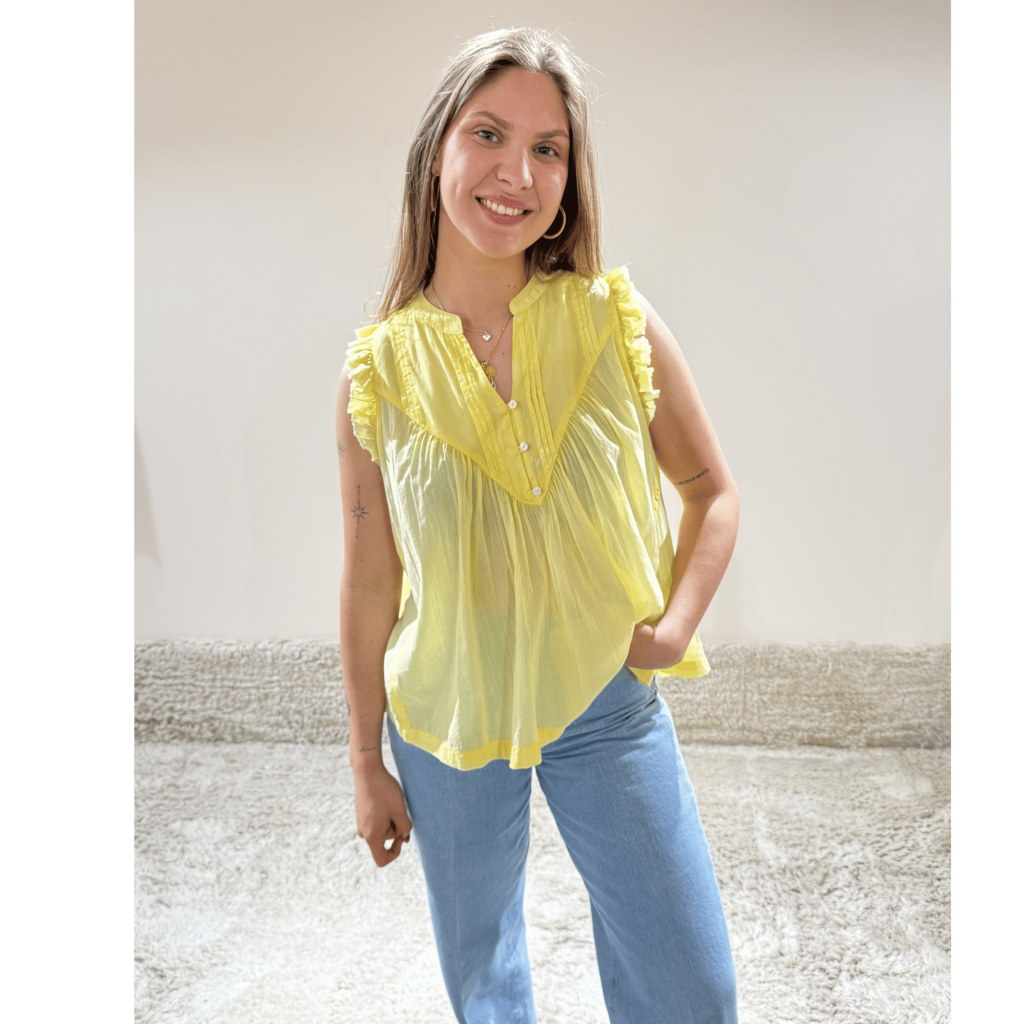 stella forest gaia blouse geel bp 4xg 9l0 tdl1uu