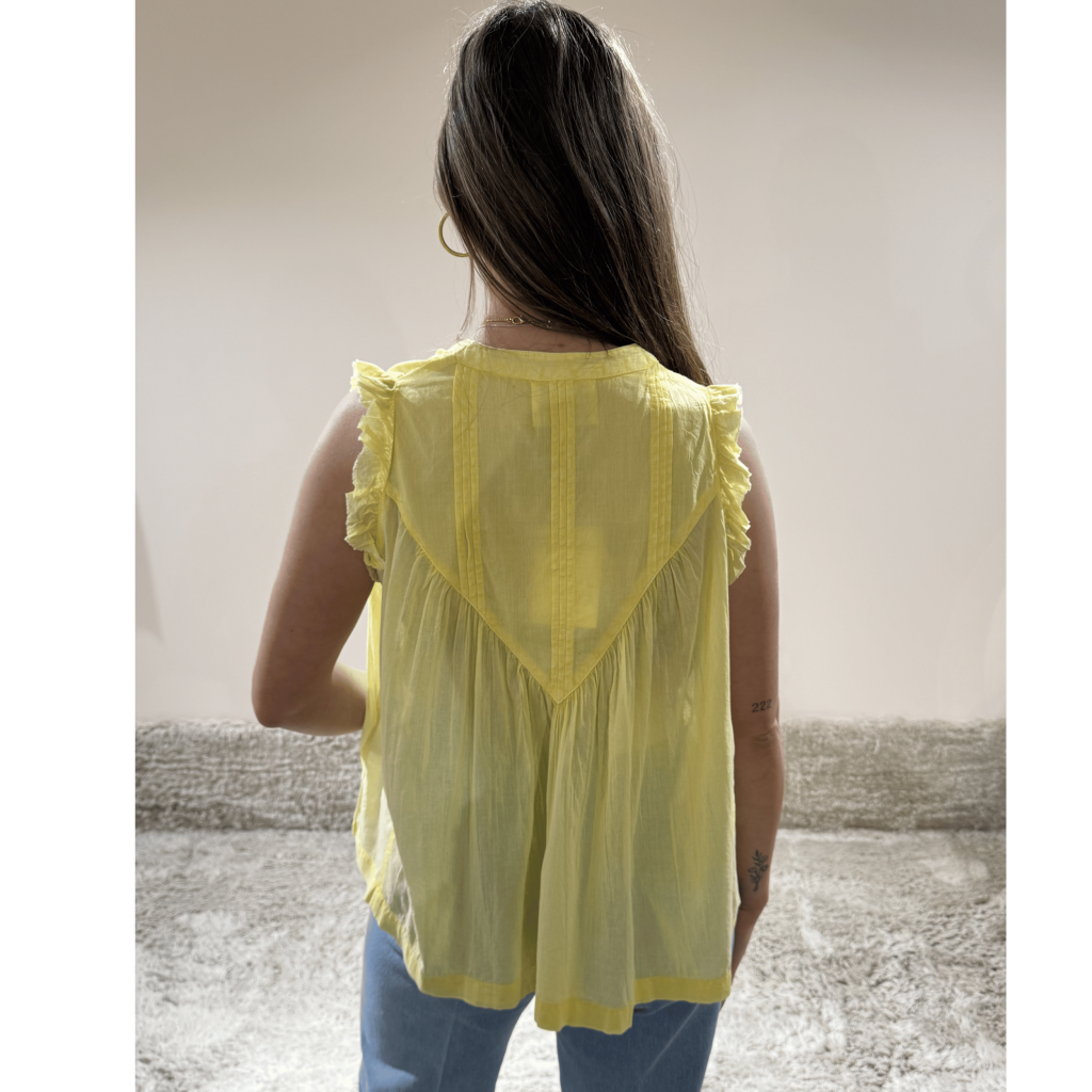 stella forest gaia blouse geel bp 4xg 9l1 tdl1v0