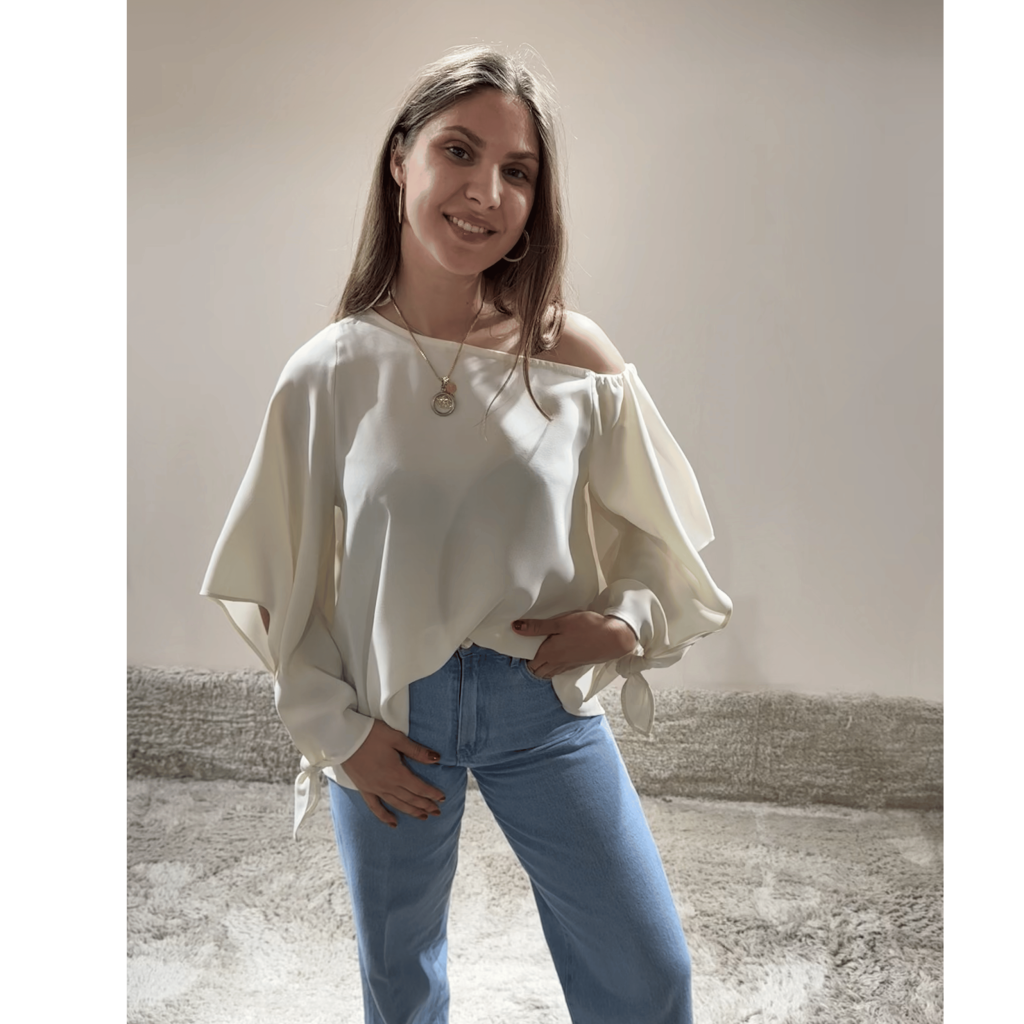 stella forest gala blouse off white bp 4xa 9ks tdl1ow