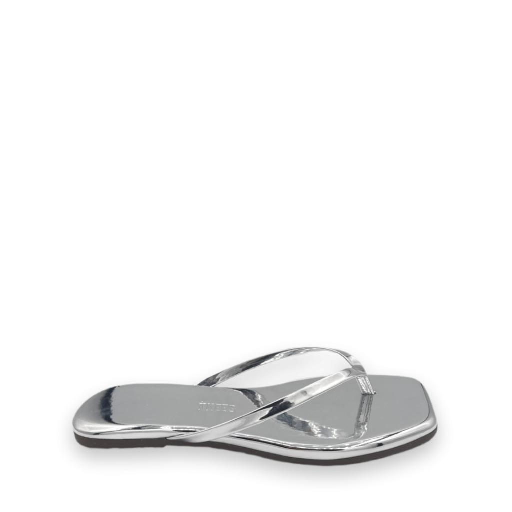tkees square toe lilly miror slippers zilver bp 4ys 9oh te9gav