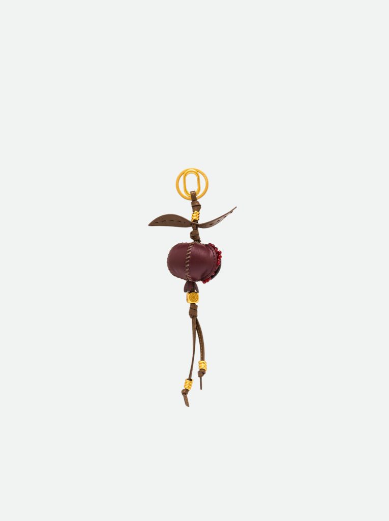 gianni chiarini pomengranate bag charm bruin bp 506 9rx th6zg8