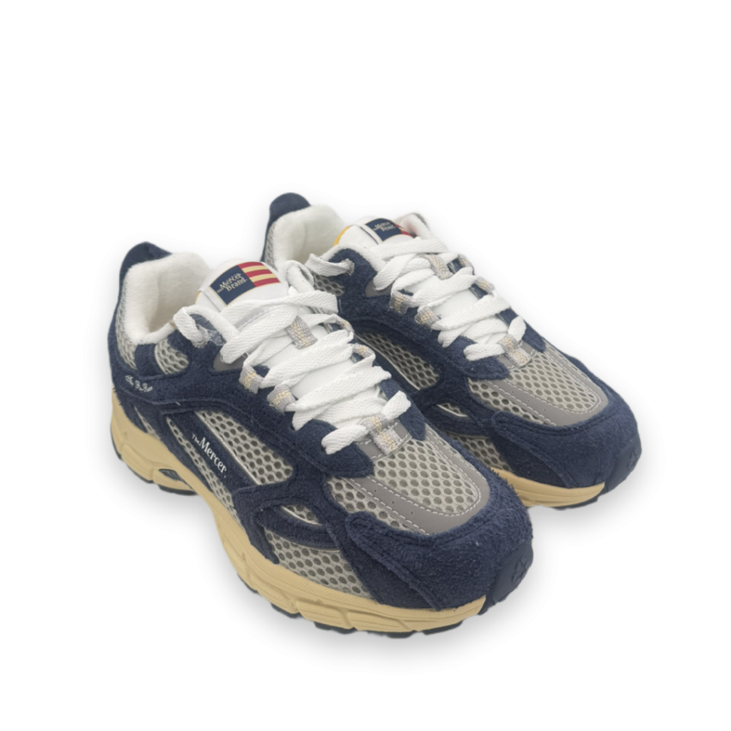 mercer the re run americana sneakers blauw bp 522 9w3 tiy05g
