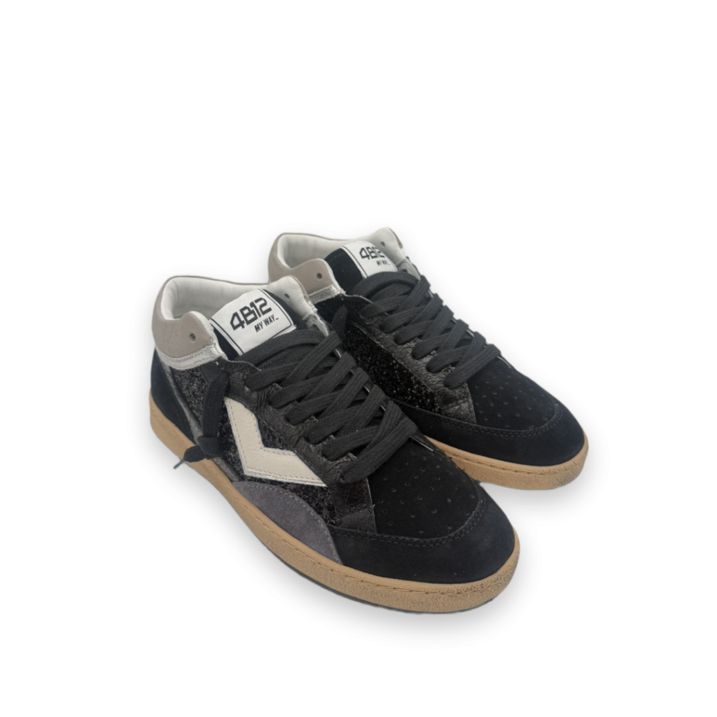 4b12 playmid sneakers zwart bp 54e 9xm tjcnw1