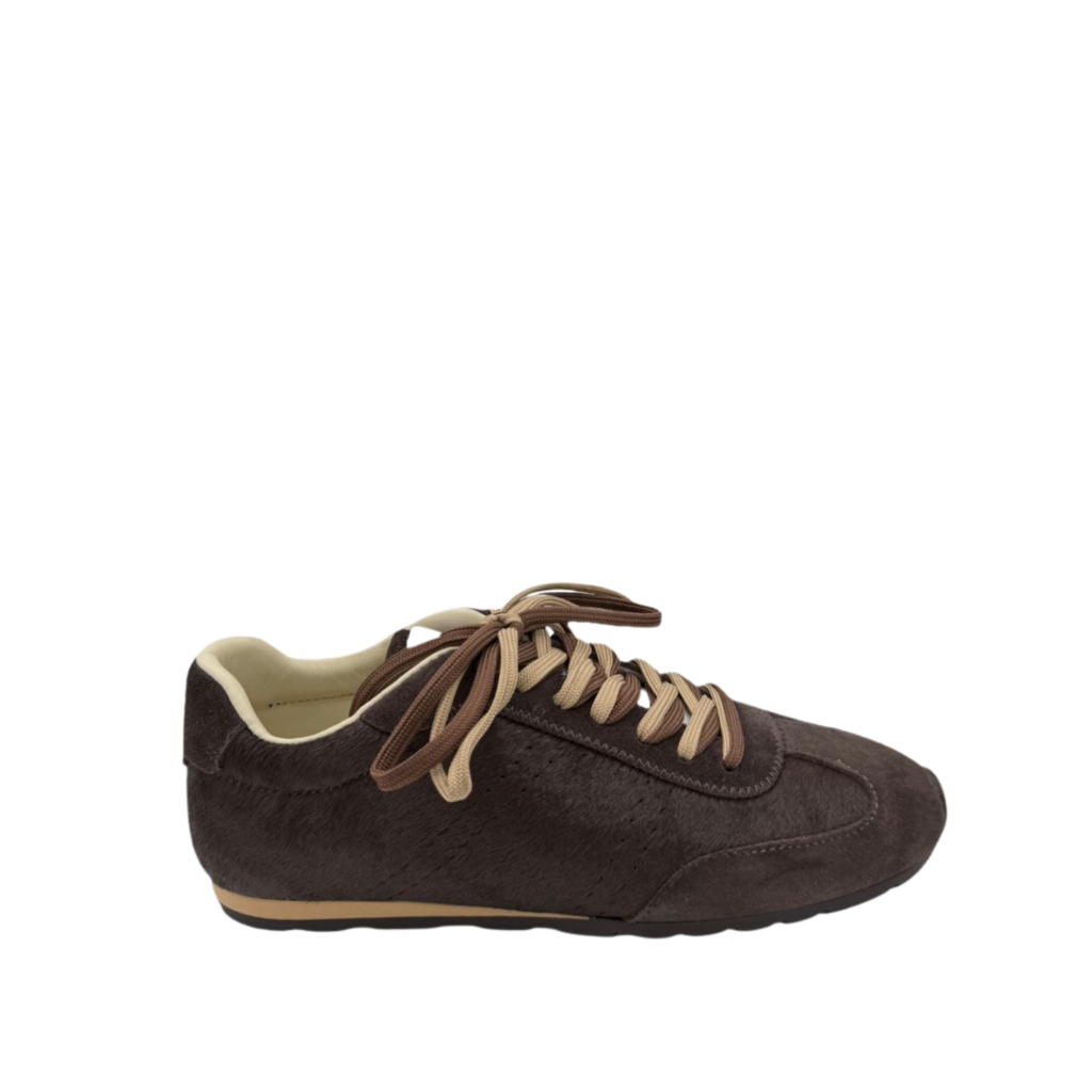 nubikk billy lou pony sneakers bruin bp 589 9zd tkp01f