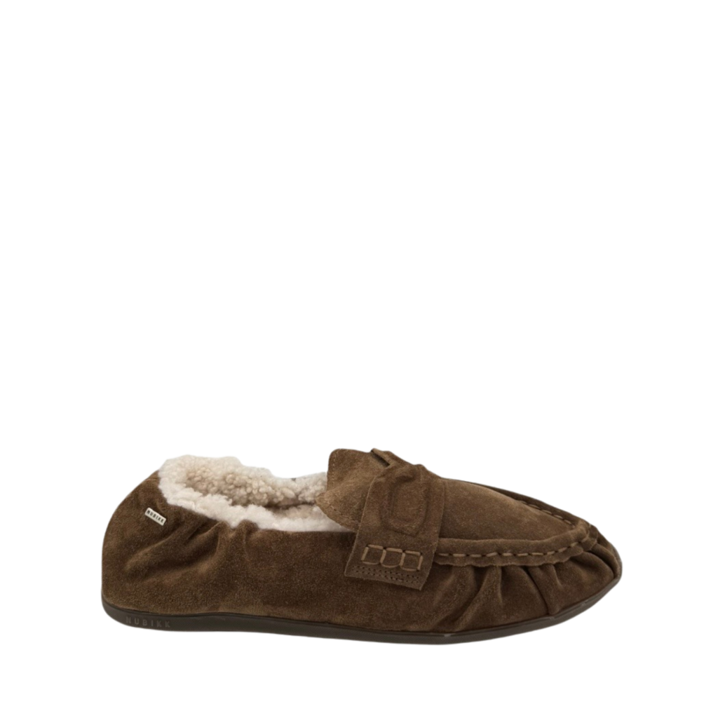 nubikk riley mio fur loafers bruin bp 57d 9zb tkozvt