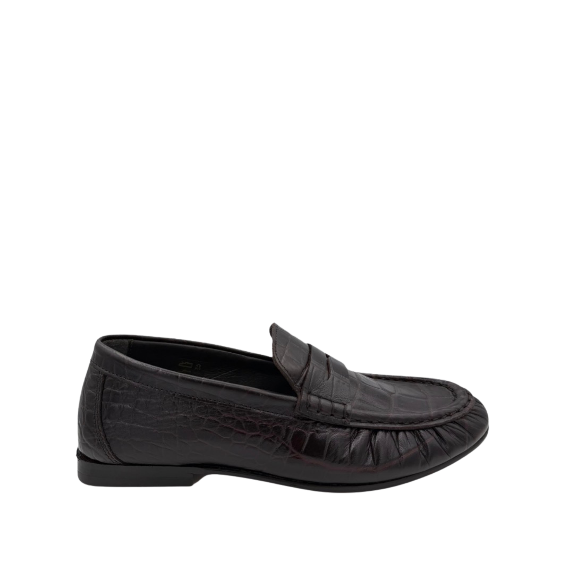 posa penny wrinkle croco loafers bordeaux bp 5c8 a9y tllzwa
