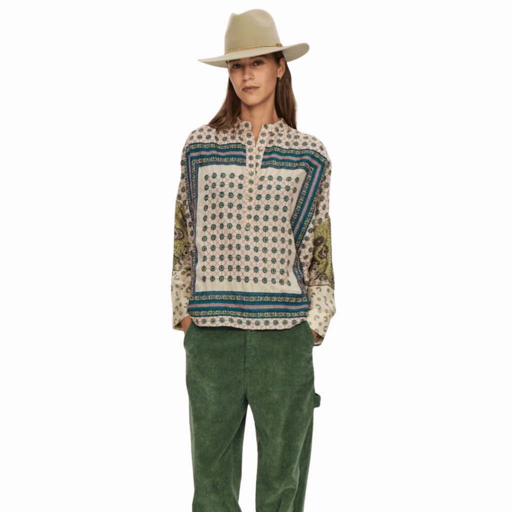 stella forest groovy blouse groen bp 59s a6q tl5nq0