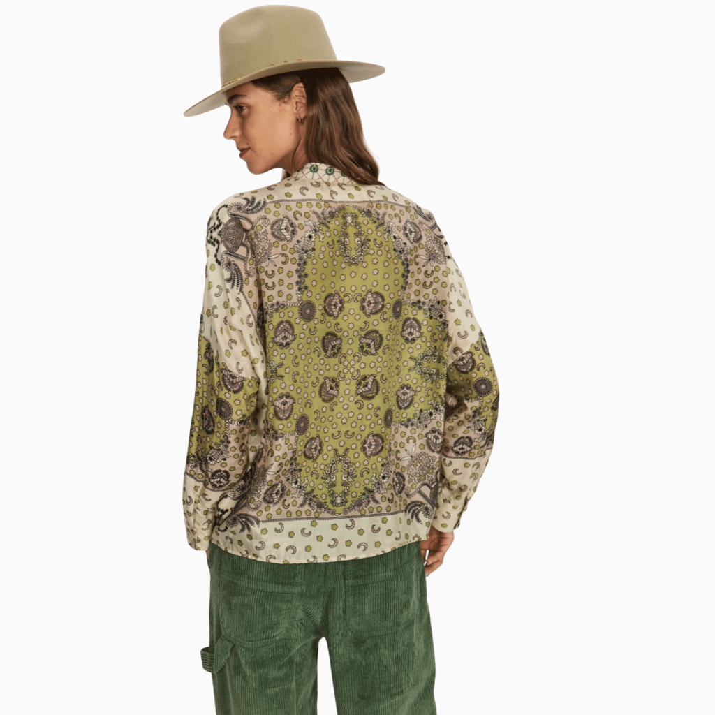 stella forest groovy blouse groen bp 59s a6r tl5nq3