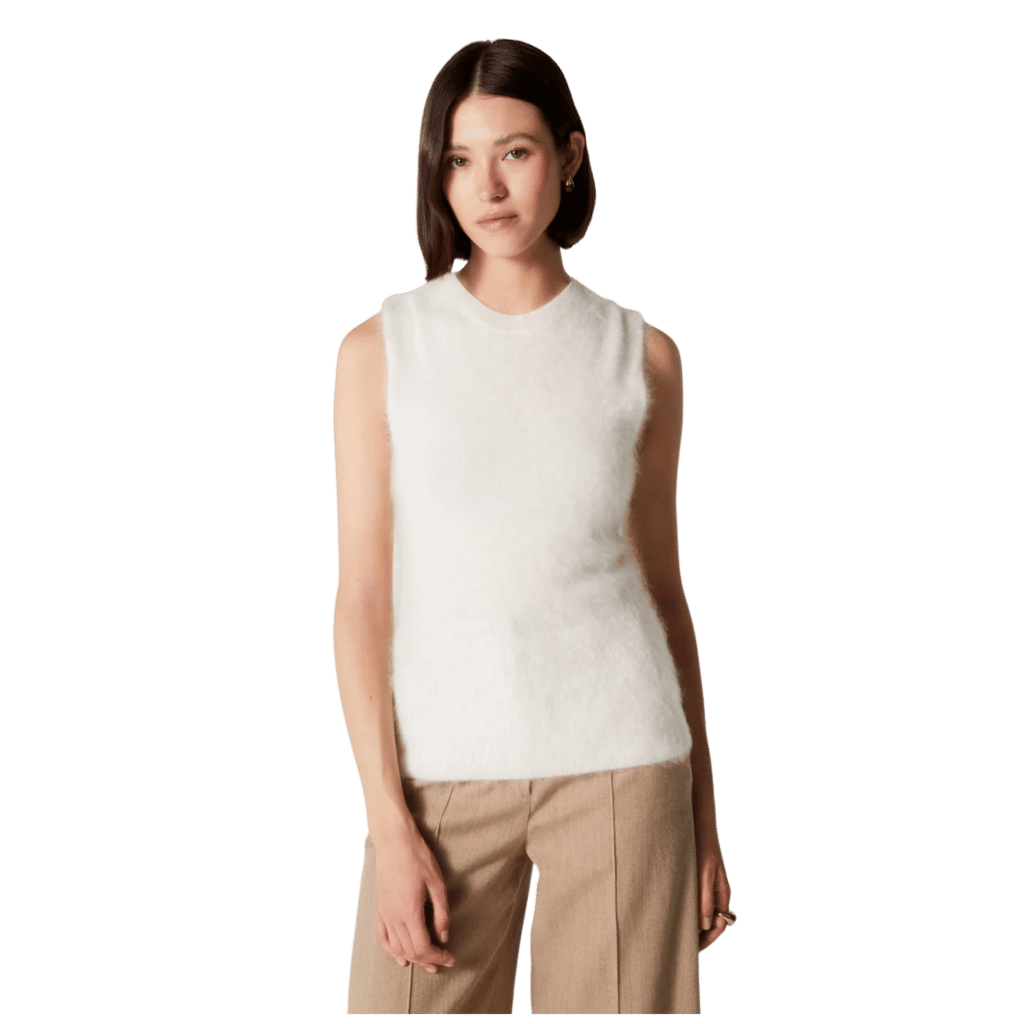 absolut cashmere madeleine gilets off white bp 57n ae8 tm8jcn