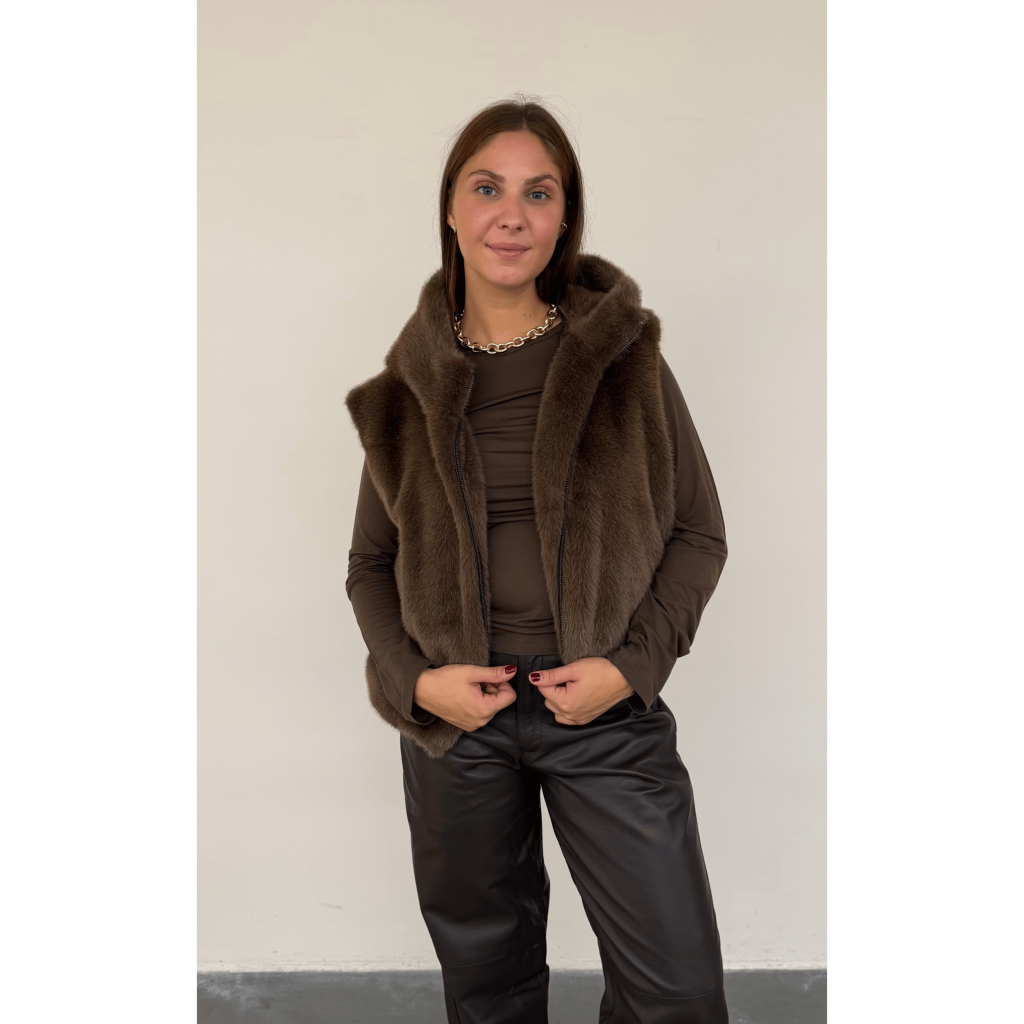 blonde no 8 ashley bodywarmer bruin bp 52k af1 tma8u0