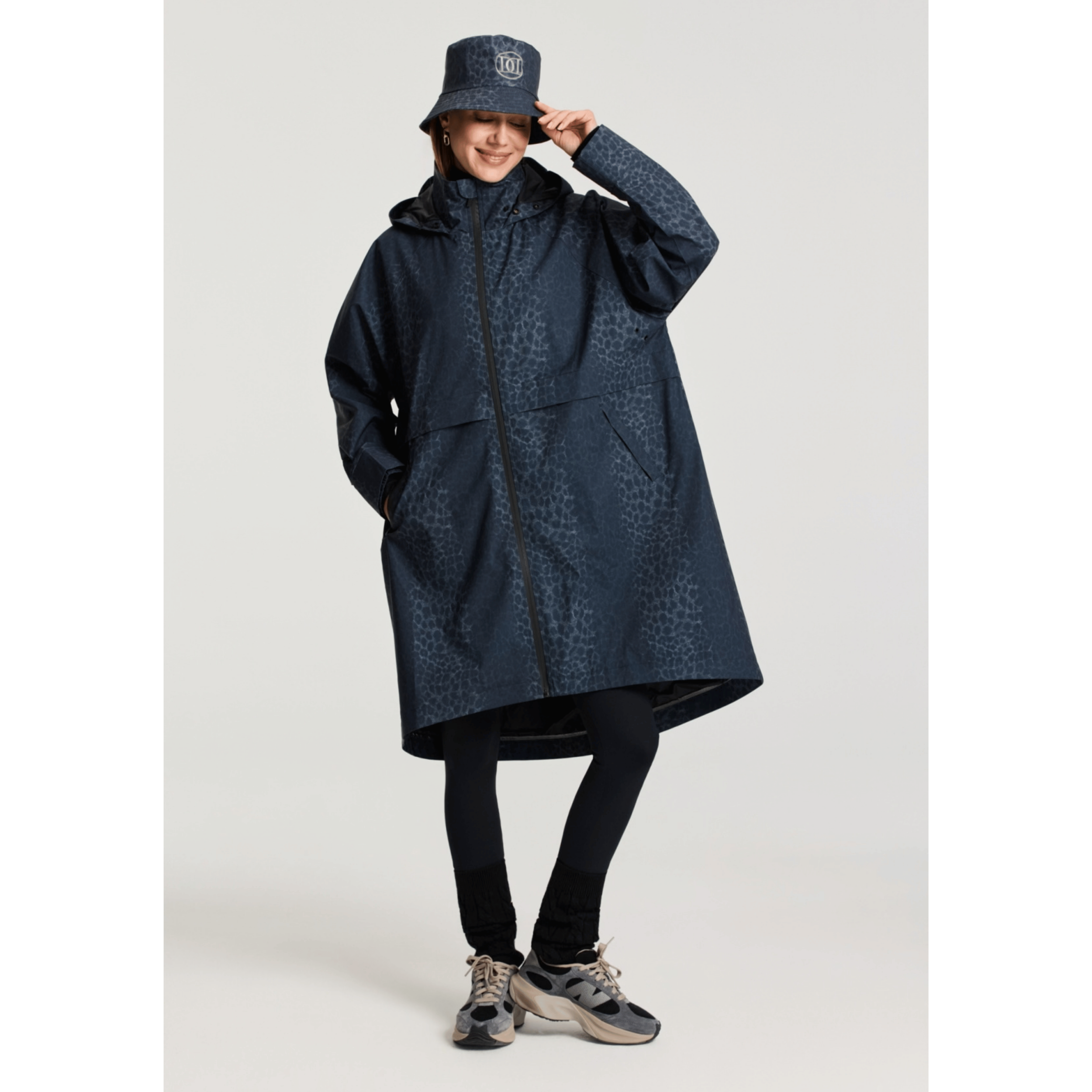 deblon romy raincoat jas grijs bp 5b0 acw tm8bzl